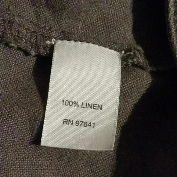 J.Jill Brown Drawstring Capri Pants - Picture 4 of 7